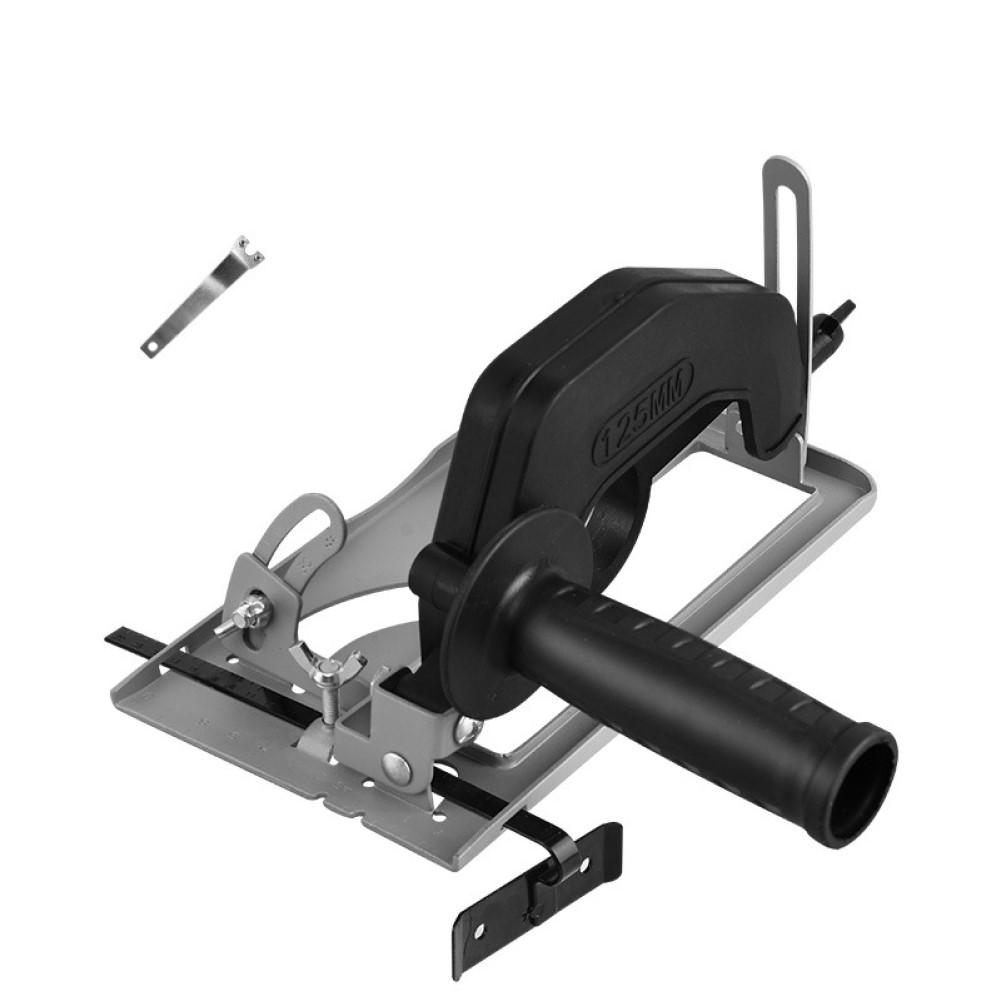 Cutting Machine Bracket Base, Angle Grinder Converter To Circular Saw, Safe and Easy Grooving, Suitable for 100~125mm Grinders
Cutting Machine Bracket Base, Angle Grinder Converter To Circular Saw, Safe and Easy Grooving, Suitable for 100~125mm Grinders