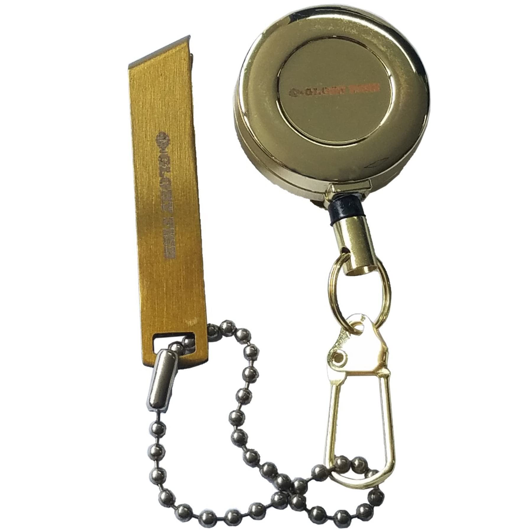 Glory Fish CR-001 Pin-on Reel & Line Cutter, Gold
Glory Fish CR-001 Pin-on Reel & Line Cutter, Gold