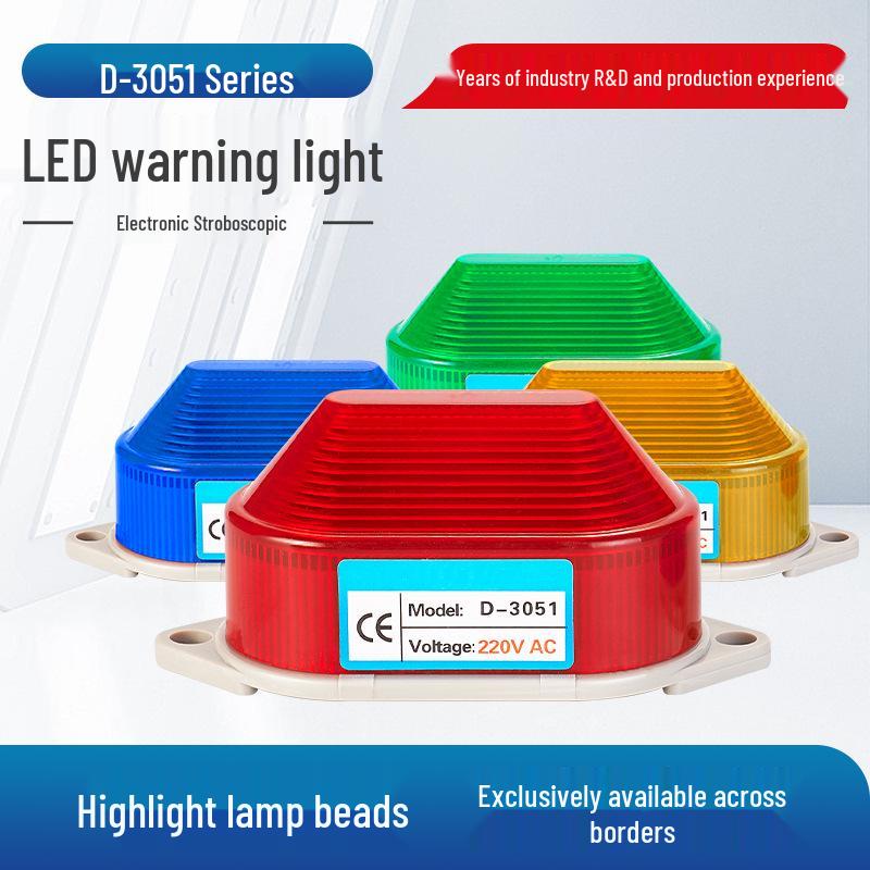 D-3051 LED Warning Strobe Light, 24/220V Flashing Light. D-3051
D-3051 LED Warning Strobe Light, 24/220V Flashing Light. D-3051