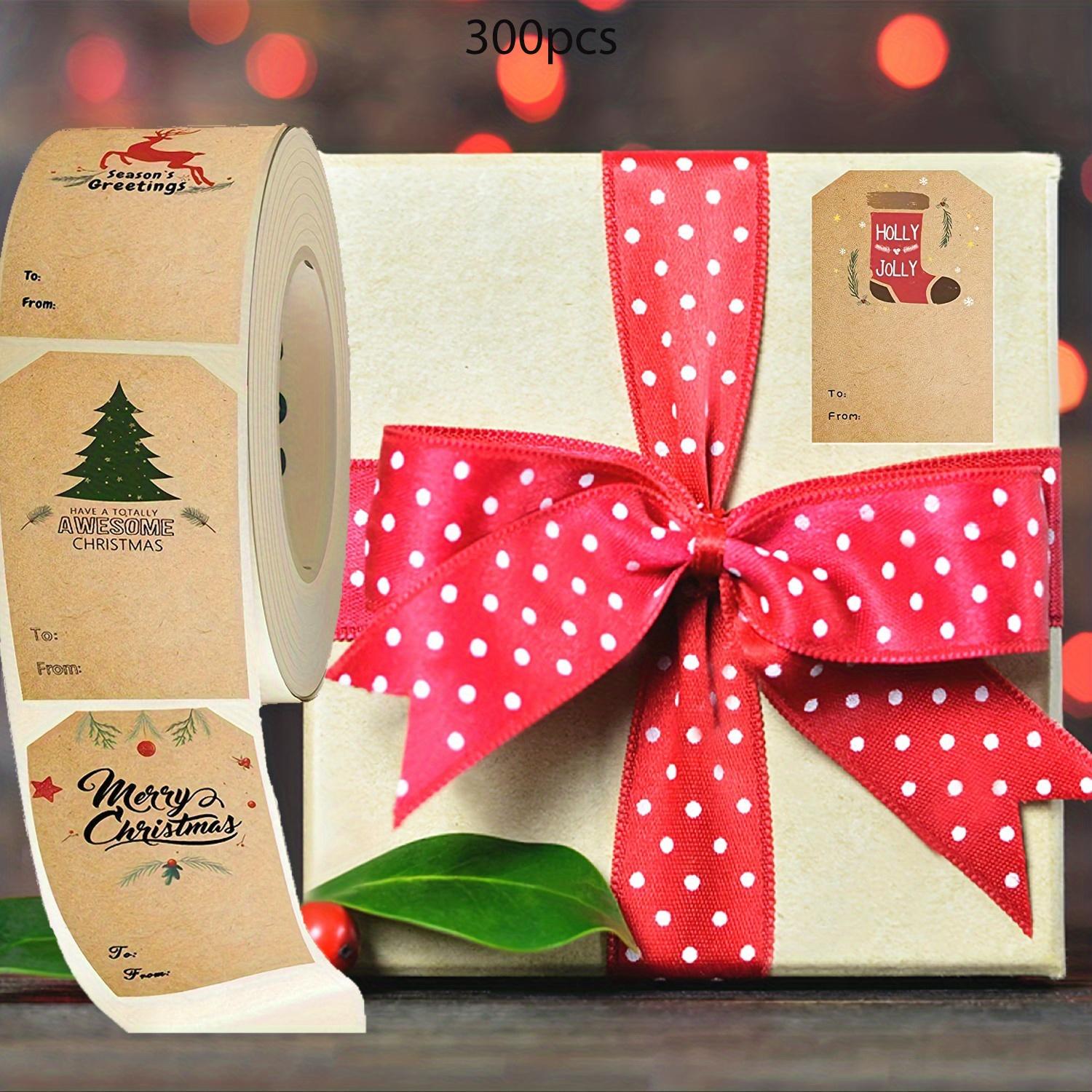 300pcs Vintage Christmas Gift Tags Stickers Roll - Assorted Holiday Designs with for Xmas , Happy Holidays , and Festive Messages
300pcs Vintage Christmas Gift Tags Stickers Roll - Assorted Holiday Designs with for Xmas , Happy Holidays , and Festive Messages