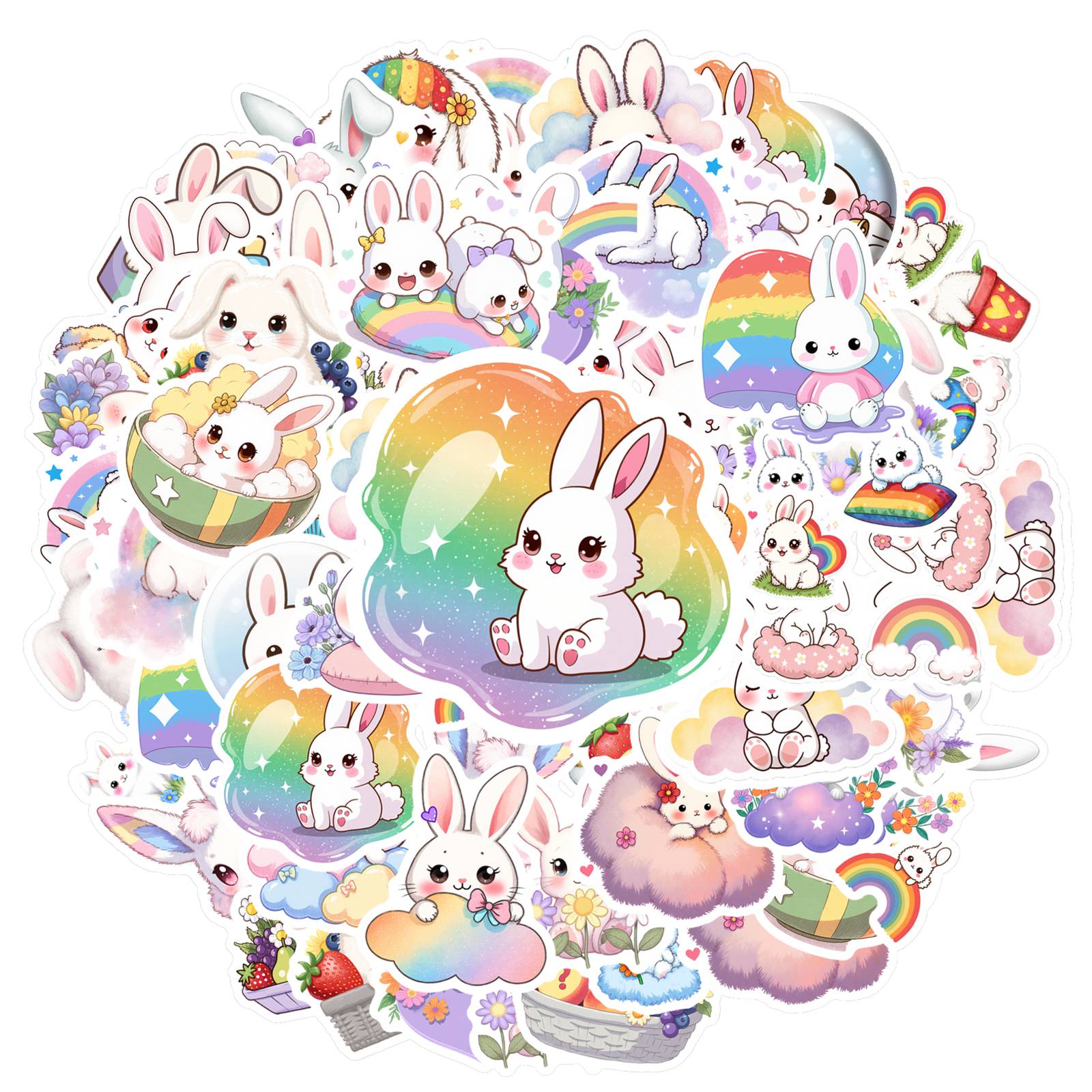 35pcs Pastel Flowers Stickers Playful Bunny DIY Stickers Stickers For Guitar DIY Skateboard Laptop Luggage Decor DIY
35pcs Pastel Flowers Stickers Playful Bunny DIY Stickers Stickers For Guitar DIY Skateboard Laptop Luggage Decor DIY