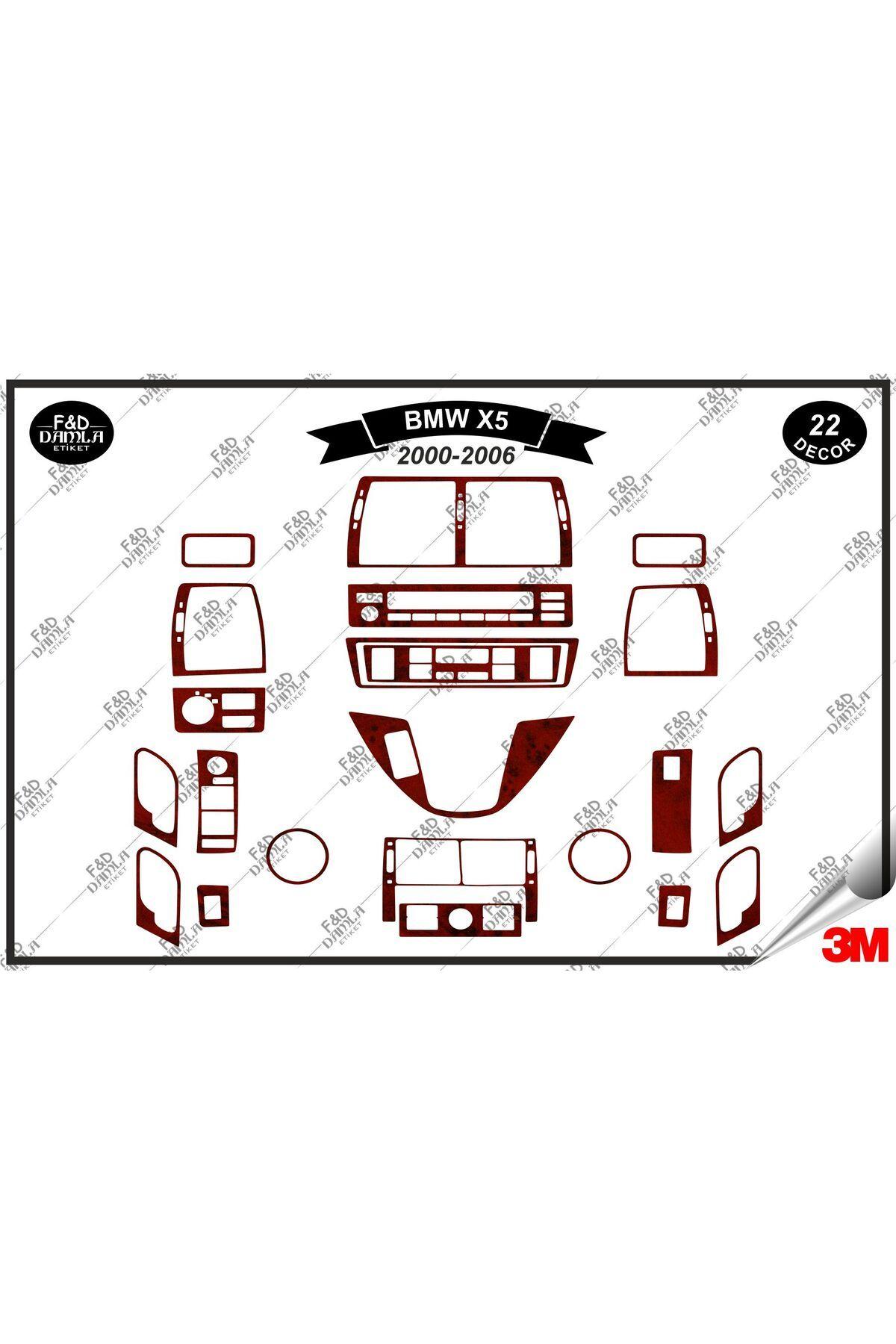 BMW X5 2000-2006 Torpido Konsol Trim Göğüs Maun Kaplama Set 22 Parça Maun 
BMW X5 2000-2006 Torpido Konsol Trim Göğüs Maun Kaplama Set 22 Parça Maun