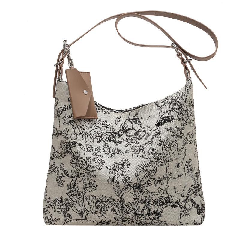 Retro texture large capacity commuter bag women s fashion versatile shoulder armpit bag fashion printed women s tote bag хакі
Retro texture large capacity commuter bag women s fashion versatile shoulder armpit bag fashion printed women s tote bag хакі