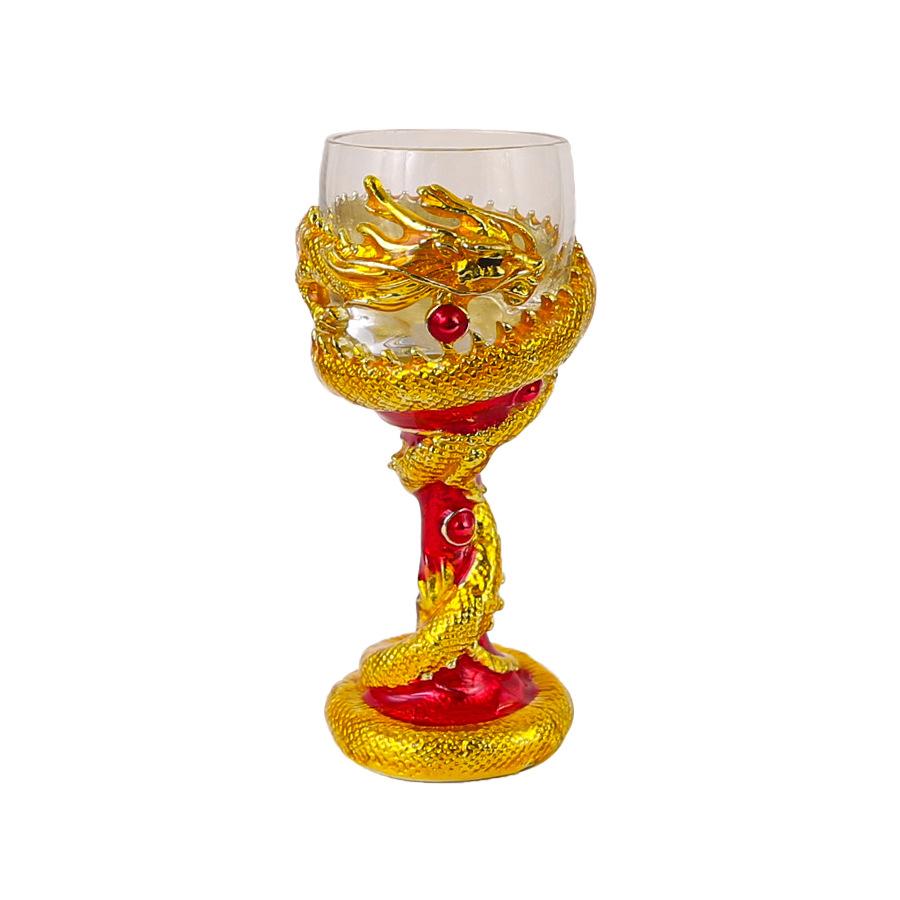 Chinese-Style Dragon EmbossedChinese-style Dragon E for Wine Coffee Beer Whisky - Unique Goblet Design for Home Parties Or Gifts 50ml красный
Chinese-Style Dragon EmbossedChinese-style Dragon E for Wine Coffee Beer Whisky - Unique Goblet Design for Home Parties Or Gifts 50ml красный