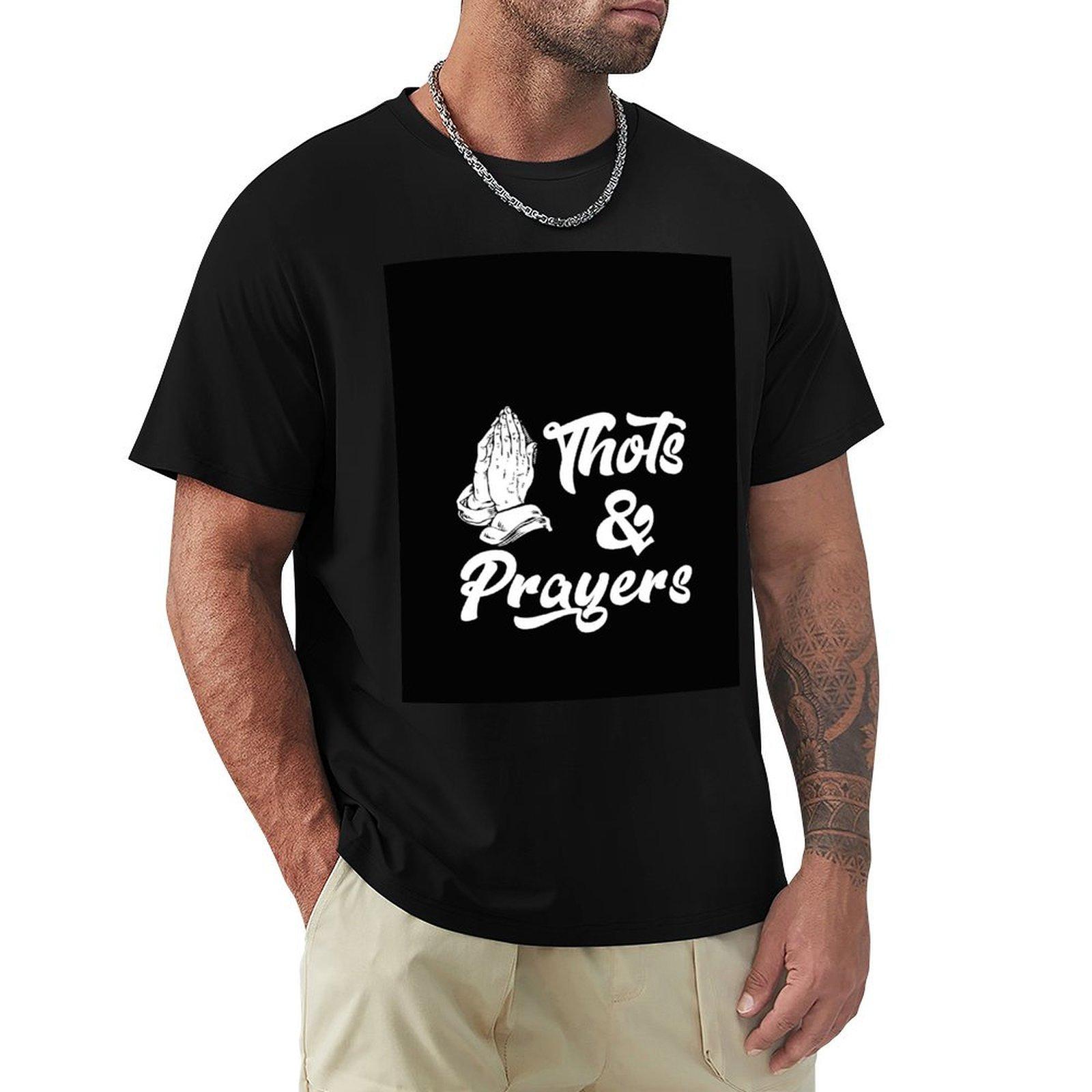 Thots and Prays TShirt valentines clothes sublime fruit of the loom mens t shirts 4XL
Thots and Prays TShirt valentines clothes sublime fruit of the loom mens t shirts 4XL