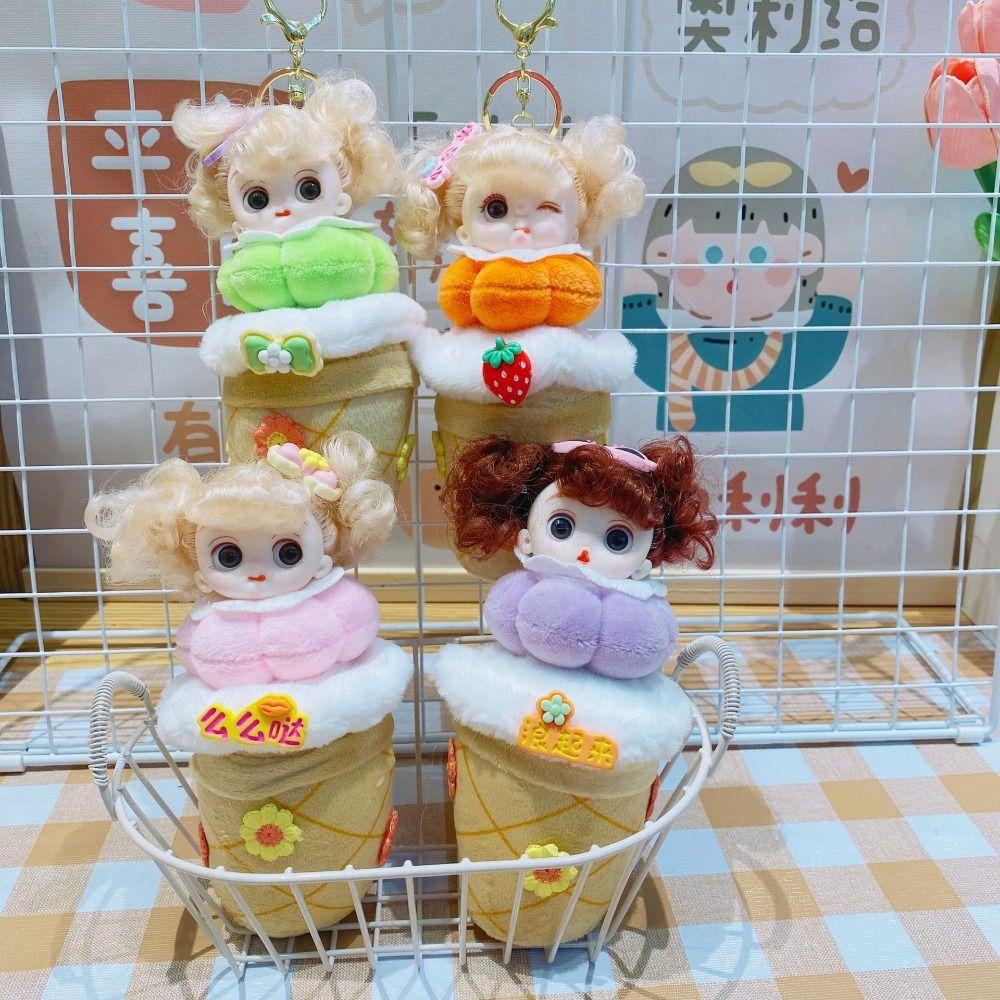 Cute Plush Doll Key Chain Creative Doll Key Ring Fashionable Schoolbag Trinket Pendant Girl style 4
Cute Plush Doll Key Chain Creative Doll Key Ring Fashionable Schoolbag Trinket Pendant Girl style 4