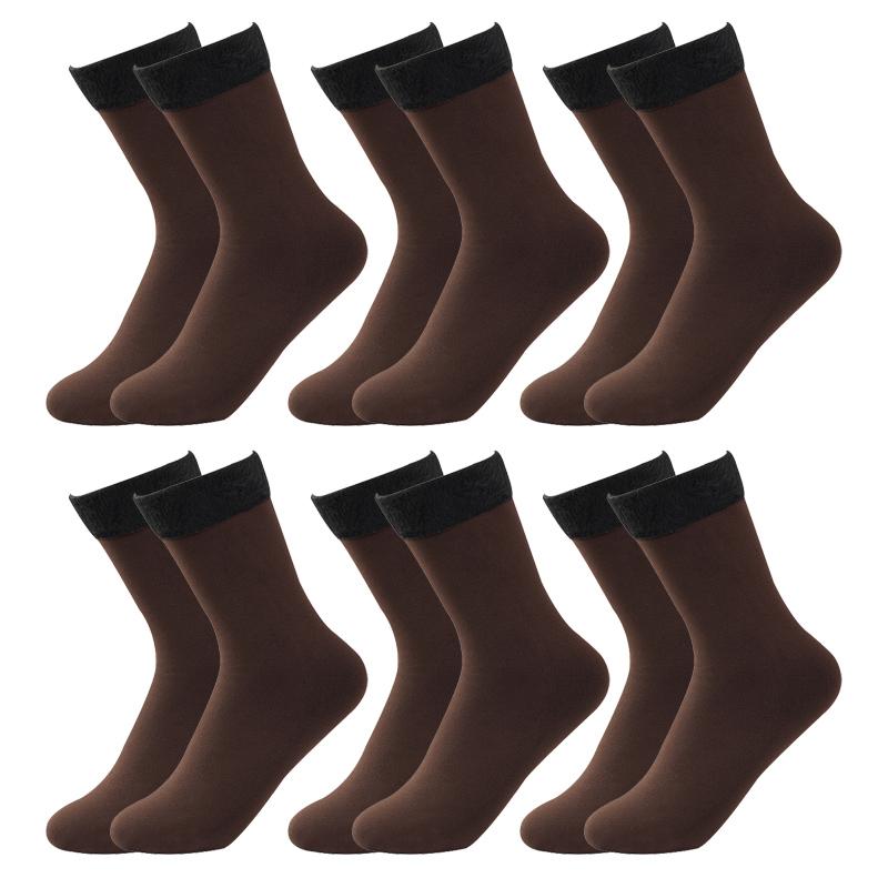 6 пар женских флисовых теплых носков, мягкие дышащие влагоотводящие носки, зимние рождественские подарочные носки One size
6 пар женских флисовых теплых носков, мягкие дышащие влагоотводящие носки, зимние рождественские подарочные носки One size