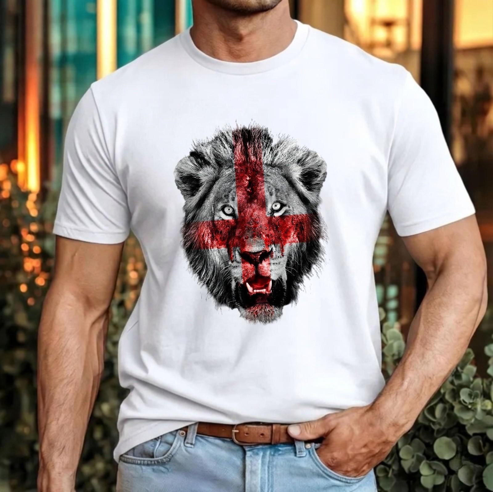 St George Lion T-Shirt England Flag Patriotic English Pride Retro Cross Gift Top 5XL різнокольоровий
St George Lion T-Shirt England Flag Patriotic English Pride Retro Cross Gift Top 5XL різнокольоровий