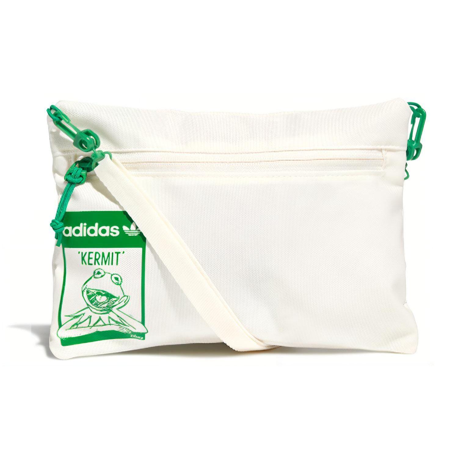 Adidas Originals X Disney Kermit Pouch Adjustable Shoulder Strap Polyester Crossbody Bag Unisex bags White Green GN3210 White Green Multicolor
Adidas Originals X Disney Kermit Pouch Adjustable Shoulder Strap Polyester Crossbody Bag Unisex bags White Green GN3210 White Green Multicolor