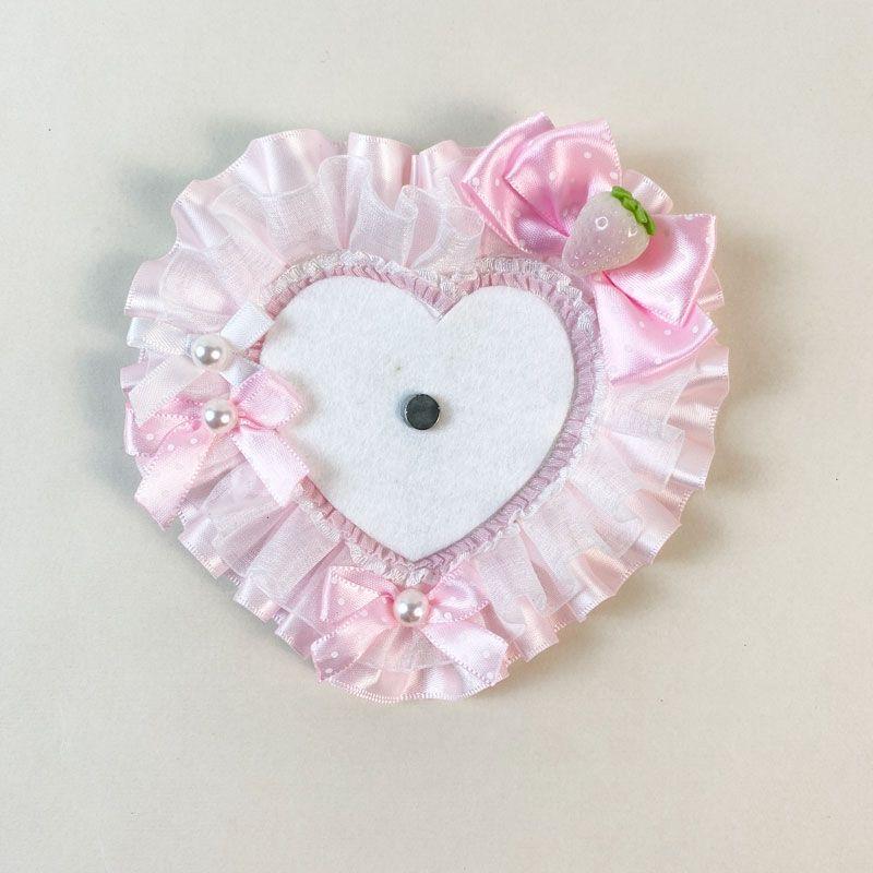 badge holder heart idol photo display lace bow pearl ita bag accessories 58mm DIY ita bag decoration Lolita cosplay accessorie 13x12cm рожевий
badge holder heart idol photo display lace bow pearl ita bag accessories 58mm DIY ita bag decoration Lolita cosplay accessorie 13x12cm рожевий