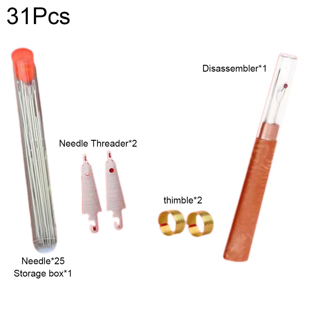 31/34/37 шт. Наборы для шитья Сделай сам Многофункциональный набор швейной коробки Стальные иглы с большим ушком для ручного квилтинга Шитья Вышивальная нить
31/34/37 шт. Наборы для шитья Сделай сам Многофункциональный набор швейной коробки Стальные иглы с большим ушком для ручного квилтинга Шитья Вышивальная нить