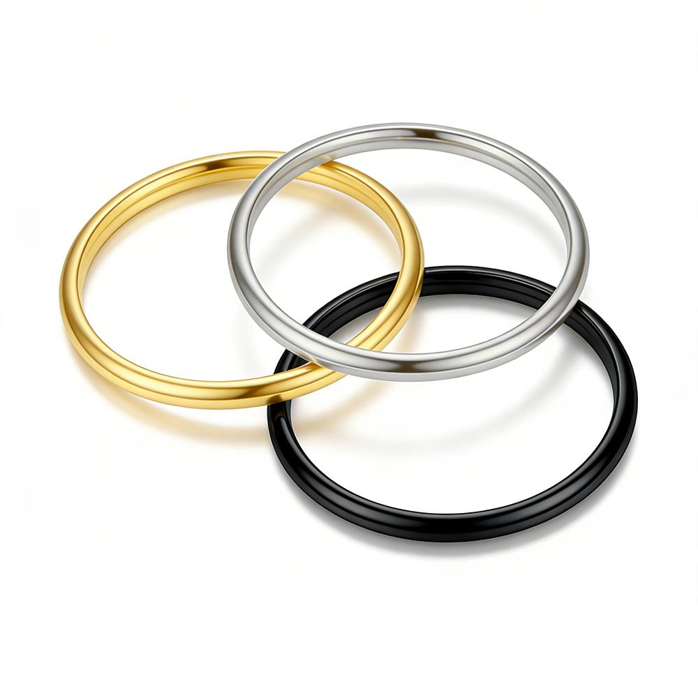 Stainless Steel Rings Gold Color/Copper ColorAnti-allergy Smooth Simple Wedding Couples Rings Bijouterie 12 чорний
Stainless Steel Rings Gold Color/Copper ColorAnti-allergy Smooth Simple Wedding Couples Rings Bijouterie 12 чорний