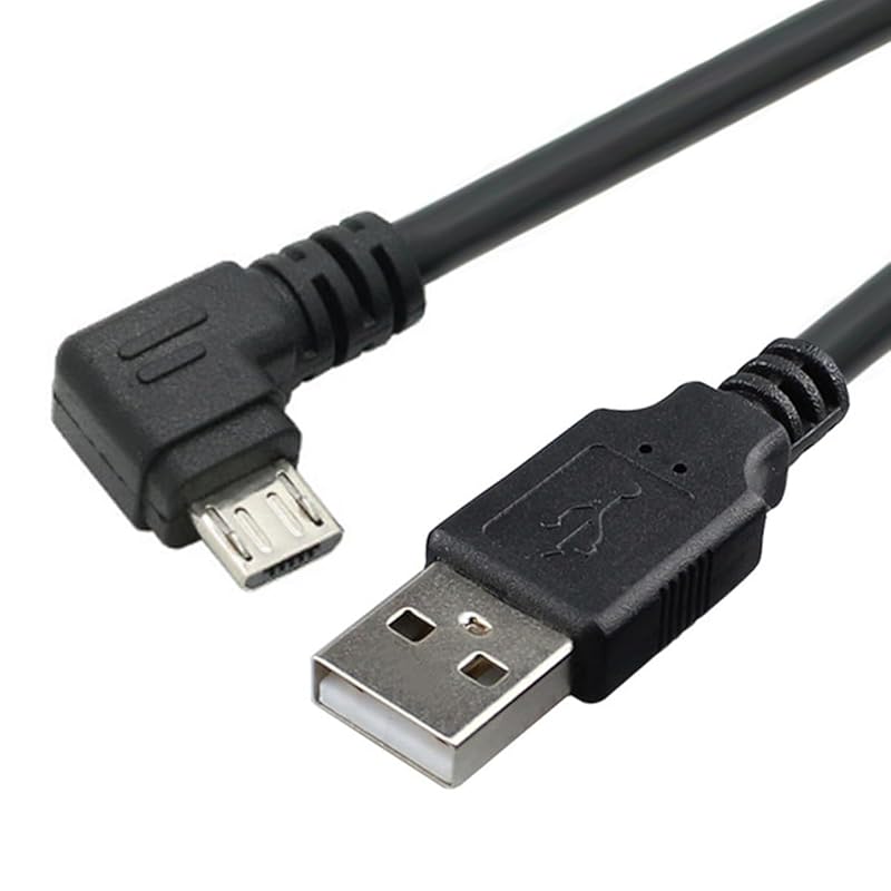 JSER left angle 90 degree Micro USB 2.0 type 5 pin - A data charging cable 480Mbps data mobile phone tablet computer for camera (25cm)
JSER left angle 90 degree Micro USB 2.0 type 5 pin - A data charging cable 480Mbps data mobile phone tablet computer for camera (25cm)
