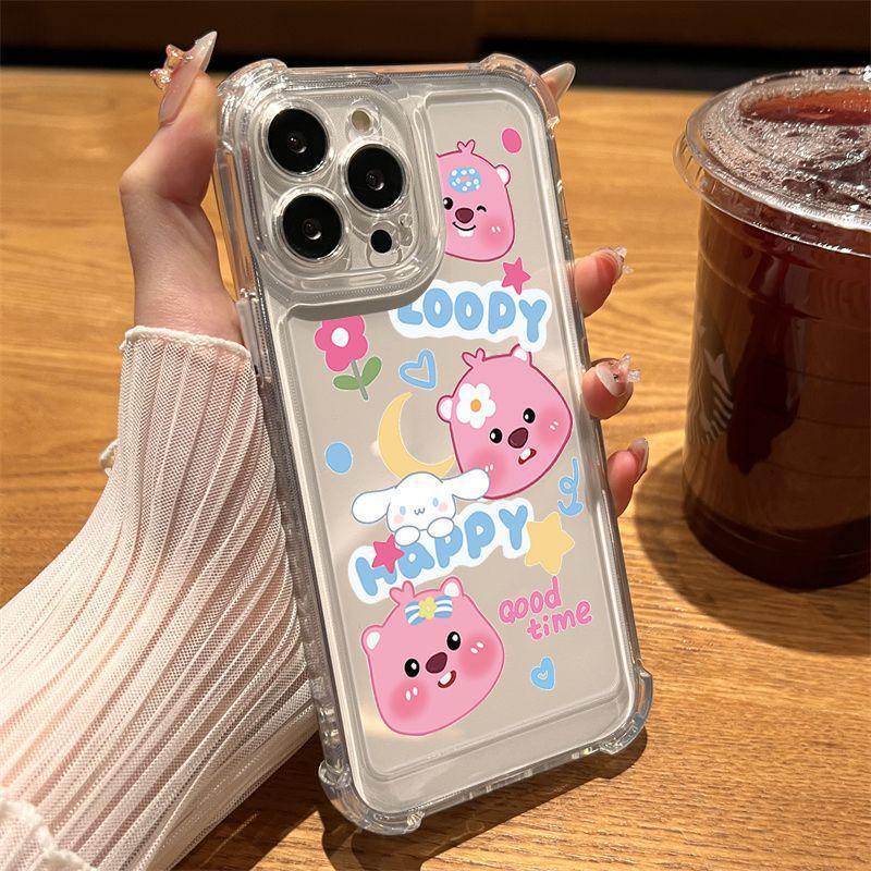 Cute Beaver Airbag Drop-Proof 15Pro Max Case - Transparent Buttons, Precision Cutouts, Cartoon Design Apple 11 Pro Max
Cute Beaver Airbag Drop-Proof 15Pro Max Case - Transparent Buttons, Precision Cutouts, Cartoon Design Apple 11 Pro Max