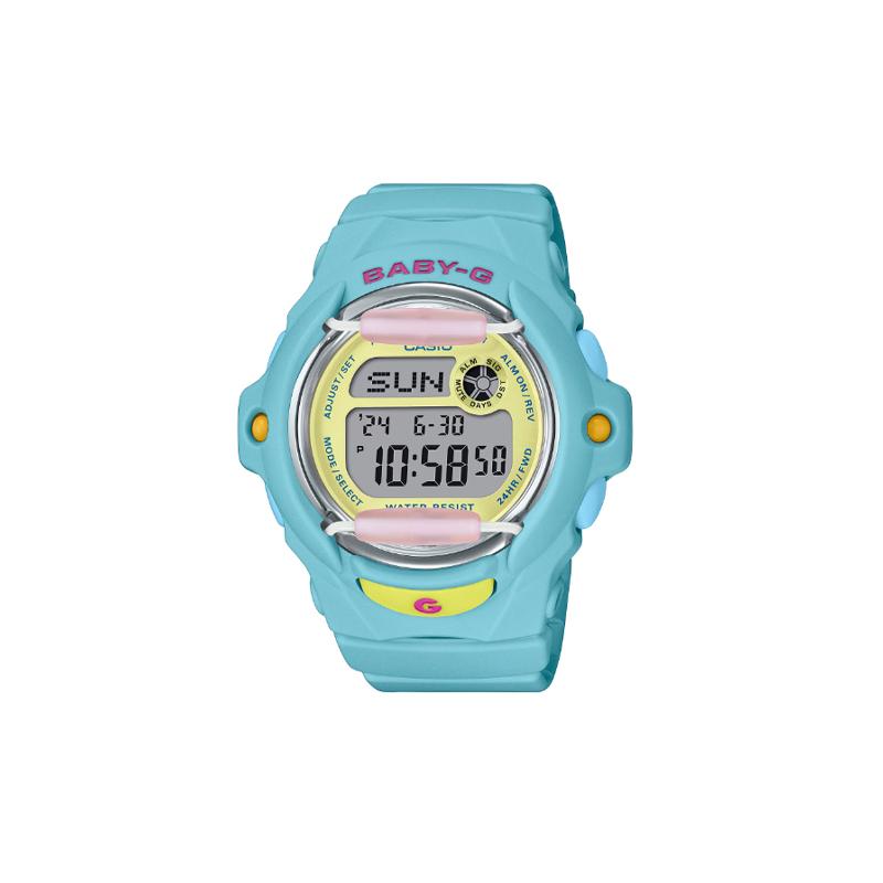 Casio CASIOBABY-G series quartz movement resin strap Japanese and Korean watch women s watch blue dial BG-169PB-2 синий
Casio CASIOBABY-G series quartz movement resin strap Japanese and Korean watch women s watch blue dial BG-169PB-2 синий