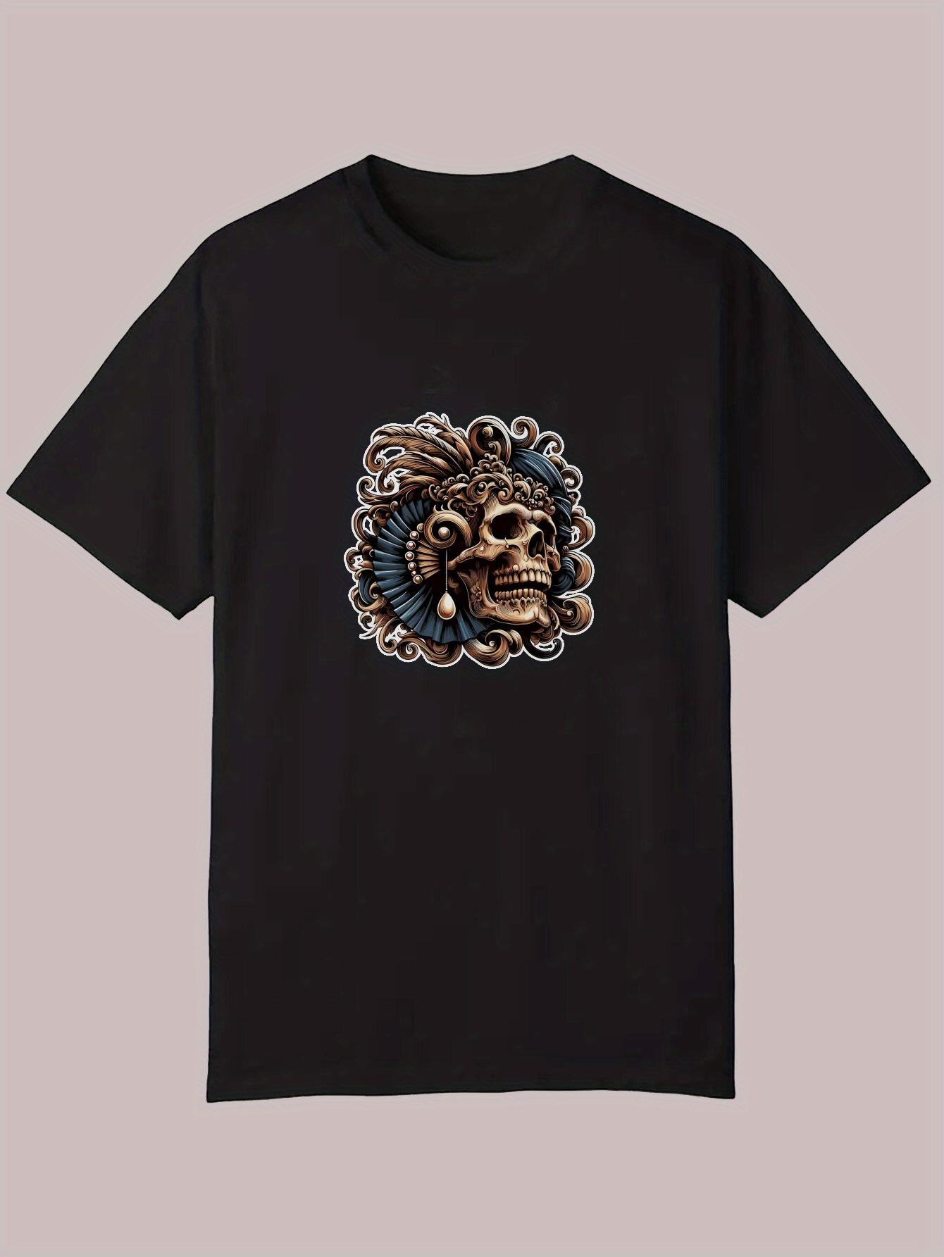 Summer Casual Short Sleeve T-shirt - Black Artistic Portrait Graphic Tee XXXXL
Summer Casual Short Sleeve T-shirt - Black Artistic Portrait Graphic Tee XXXXL