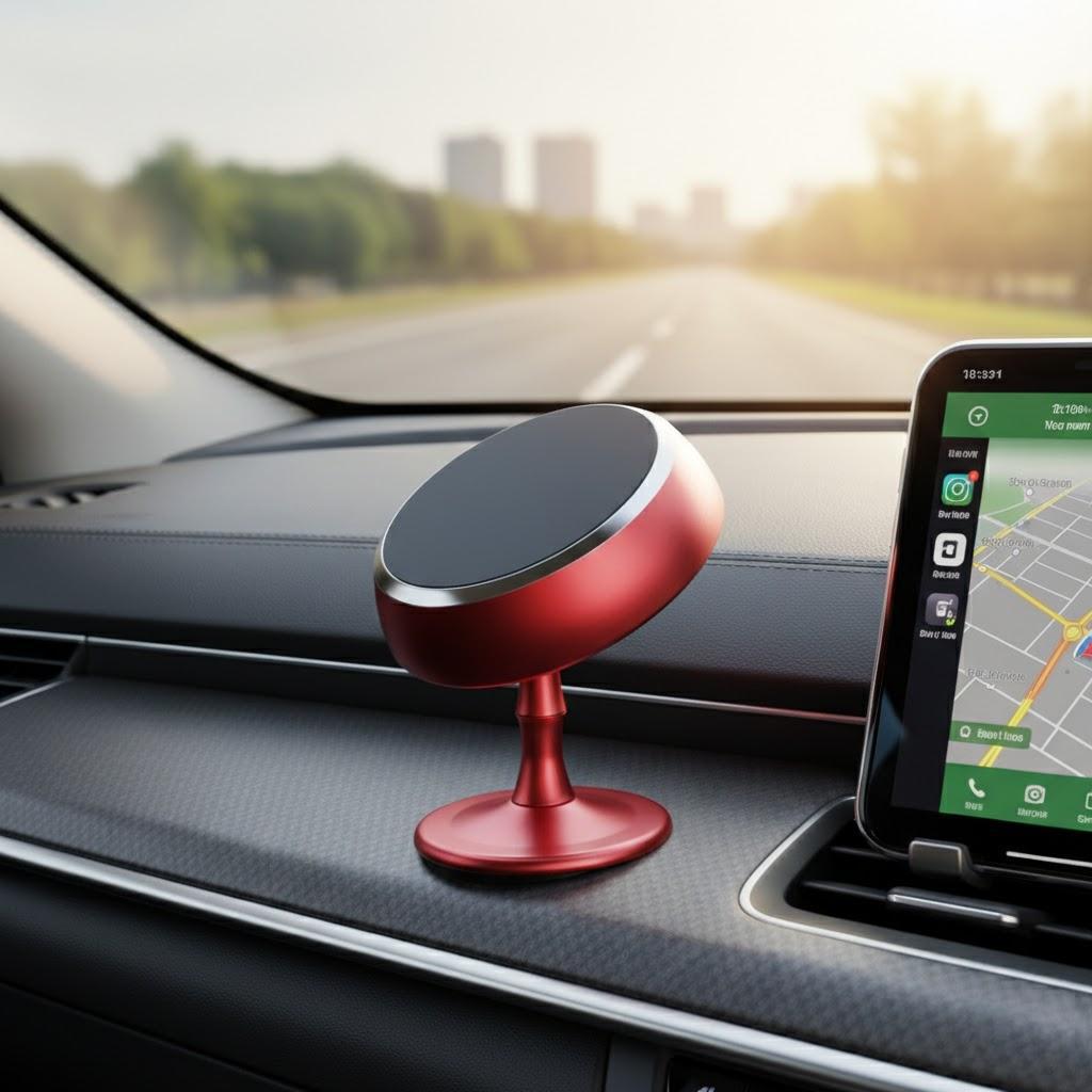 Strong Magnetic Car Phone Holder 360° Rotation Dashboard Mount Magnet Holder for Smartphones червоний
Strong Magnetic Car Phone Holder 360° Rotation Dashboard Mount Magnet Holder for Smartphones червоний