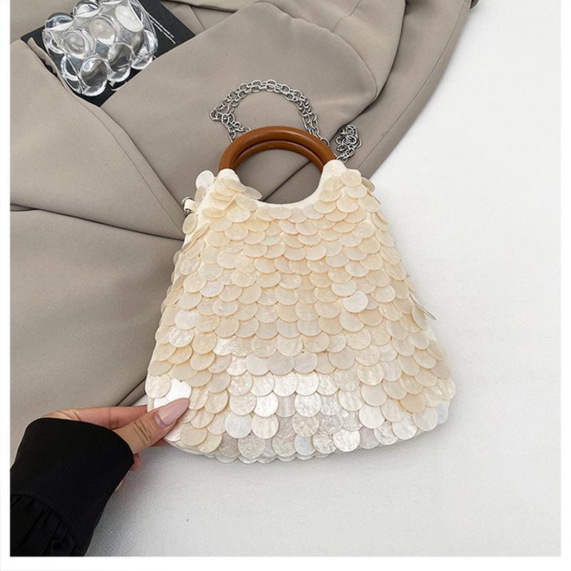 NEW Designer Woven Shoulder Bag for Women Crossbody Tote Small Handbag Shell handmade Purse Tote Handbag Hobo Evening Bag
NEW Designer Woven Shoulder Bag for Women Crossbody Tote Small Handbag Shell handmade Purse Tote Handbag Hobo Evening Bag