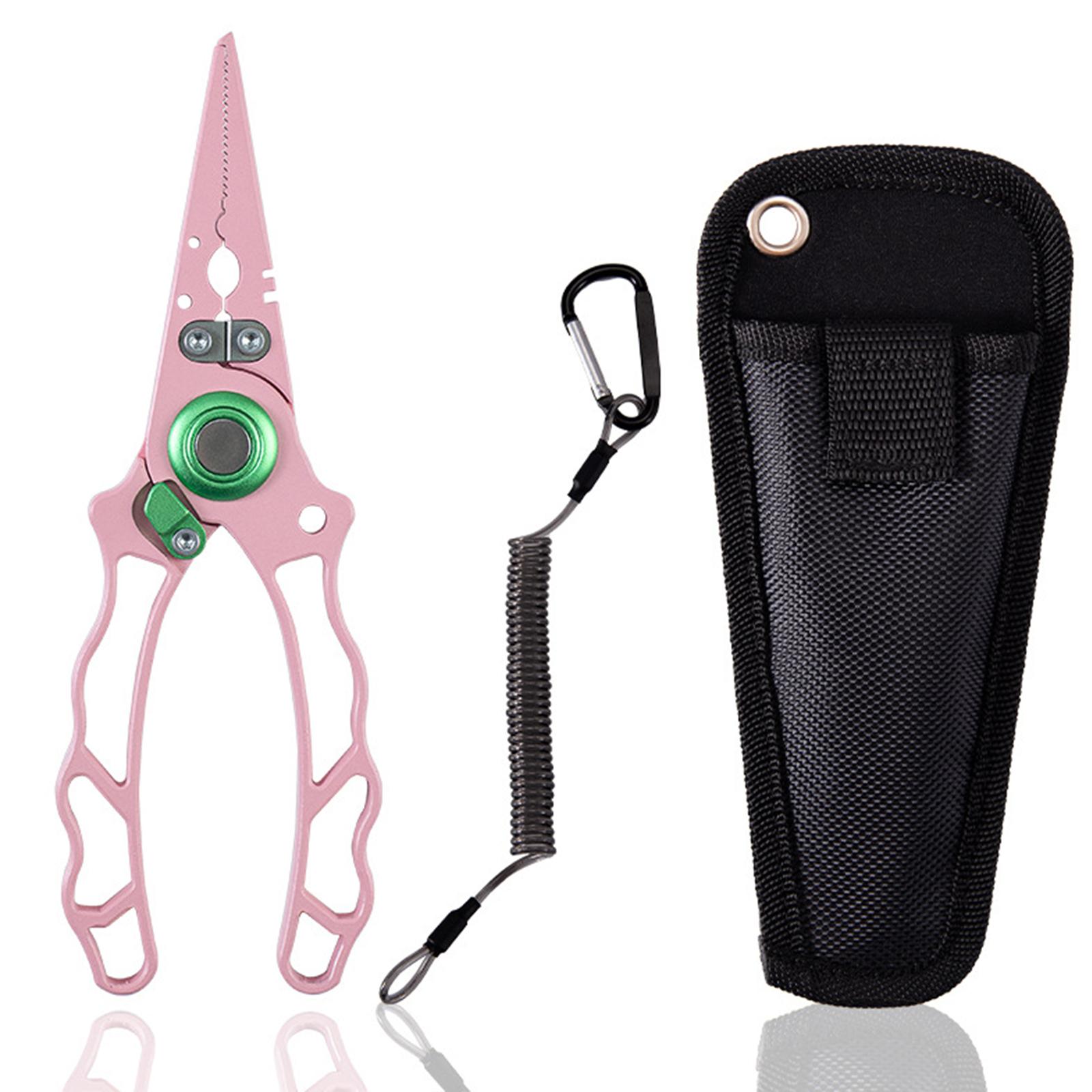 Stainless Steel Fishing Pliers with Lanyard/Carrying Bag Fishing Hook Remover Tool for Sea Freshwater Dad Father Day Gift розовый
Stainless Steel Fishing Pliers with Lanyard/Carrying Bag Fishing Hook Remover Tool for Sea Freshwater Dad Father Day Gift розовый