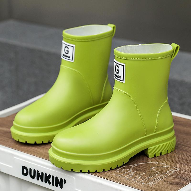 Модная женская обувь для воды средней высоты, дождевая обувь, нескользящие резиновые сапоги, новые бахилы, водонепроницаемая клеевая обувь 41
Модная женская обувь для воды средней высоты, дождевая обувь, нескользящие резиновые сапоги, новые бахилы, водонепроницаемая клеевая обувь 41