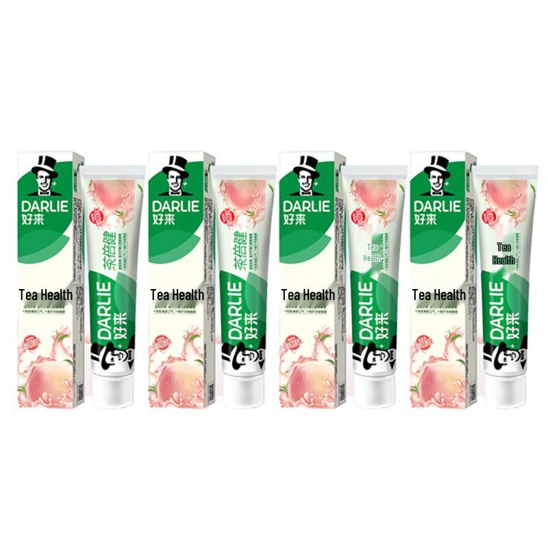 Darlie Tea Polyphenol White Peach Toothpaste
Darlie Tea Polyphenol White Peach Toothpaste