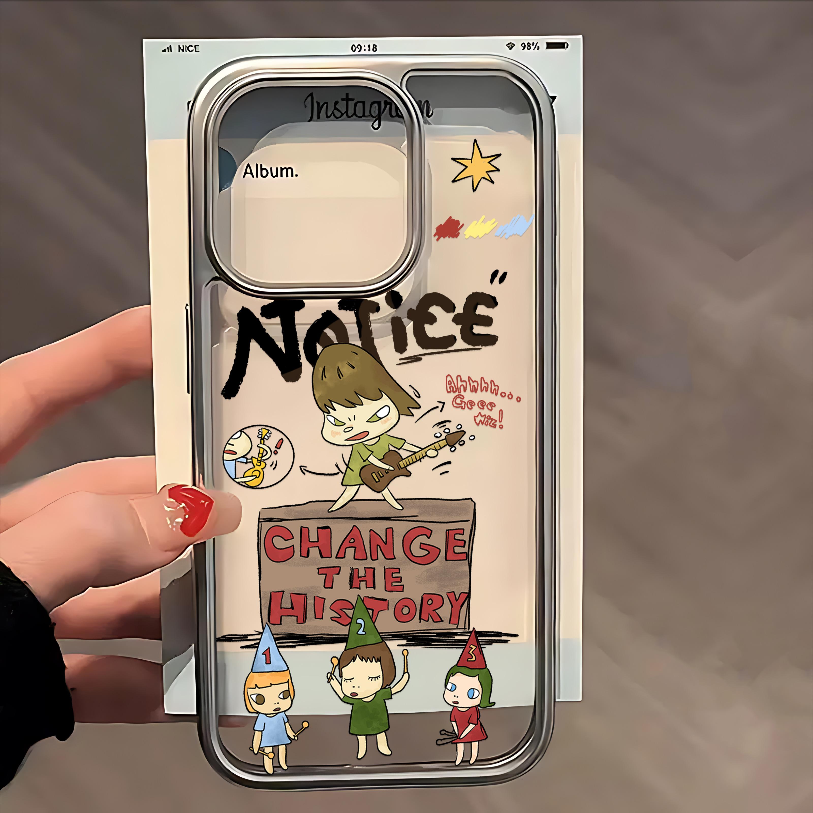 Cartoon Y-Yoshitomo NaraS Phone Case For iPhone 17 Air 16 e 15 14 13 12 11 Pro Max Plus SE Luxury Clear Soft Back Cover iPhone 16 Pro Max
Cartoon Y-Yoshitomo NaraS Phone Case For iPhone 17 Air 16 e 15 14 13 12 11 Pro Max Plus SE Luxury Clear Soft Back Cover iPhone 16 Pro Max
