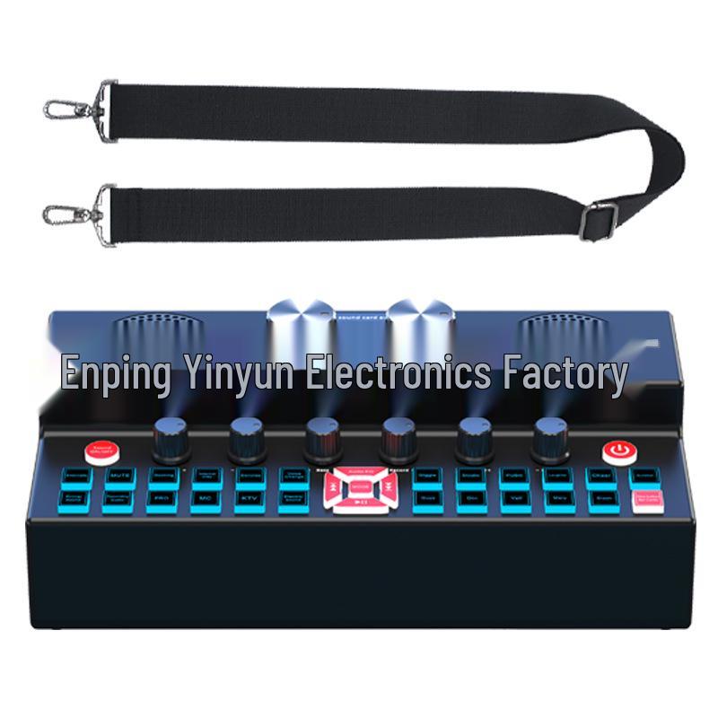 Беспроводной микрофон и Bluetooth-динамик «все в одном» для караоке на открытом воздухе и прямых трансляций
Беспроводной микрофон и Bluetooth-динамик «все в одном» для караоке на открытом воздухе и прямых трансляций