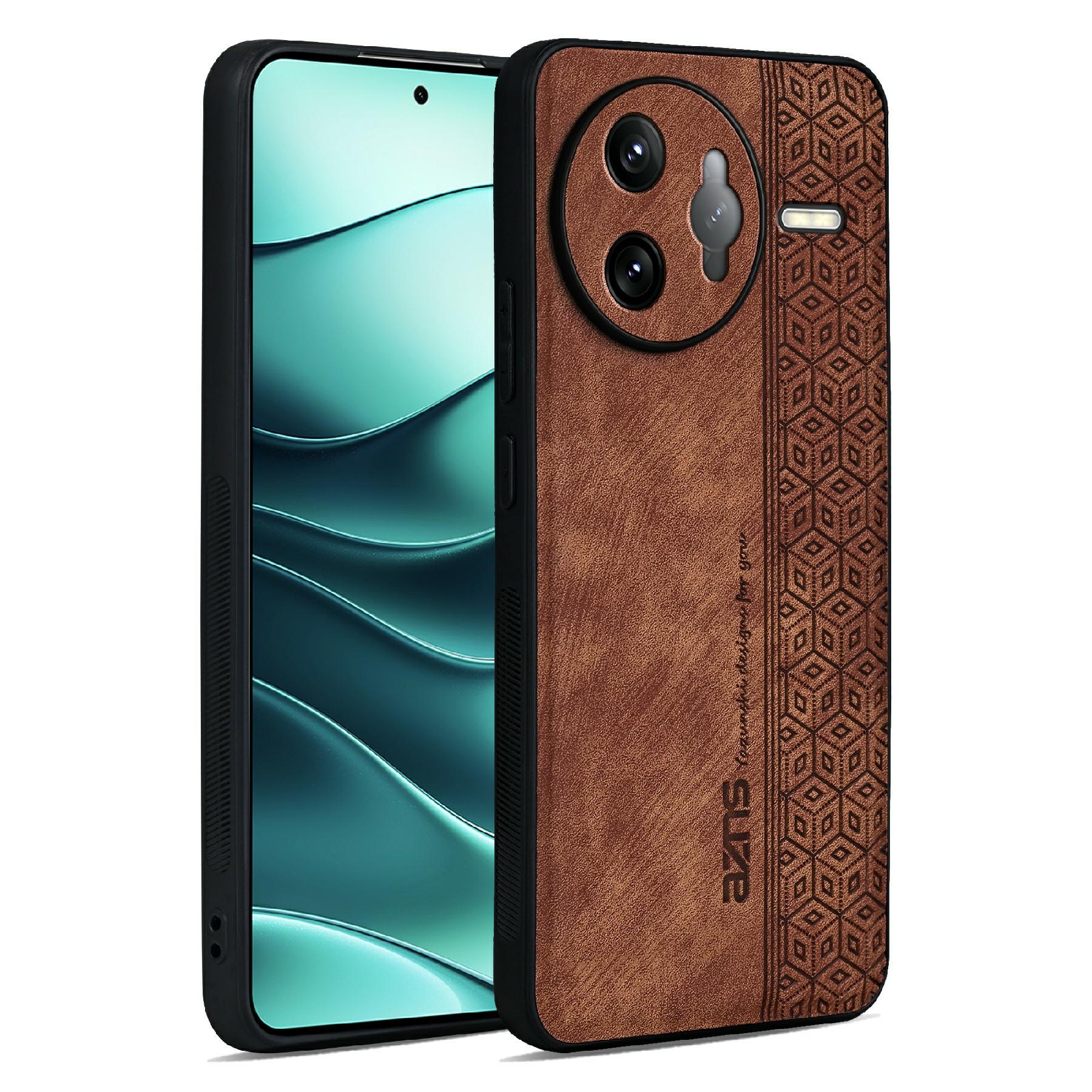 AZNS For Xiaomi Poco F7 Ultra 5G/Redmi K80 Pro 5G Case Protective PU Leather Covered TPU Phone Shell Brown
AZNS For Xiaomi Poco F7 Ultra 5G/Redmi K80 Pro 5G Case Protective PU Leather Covered TPU Phone Shell Brown