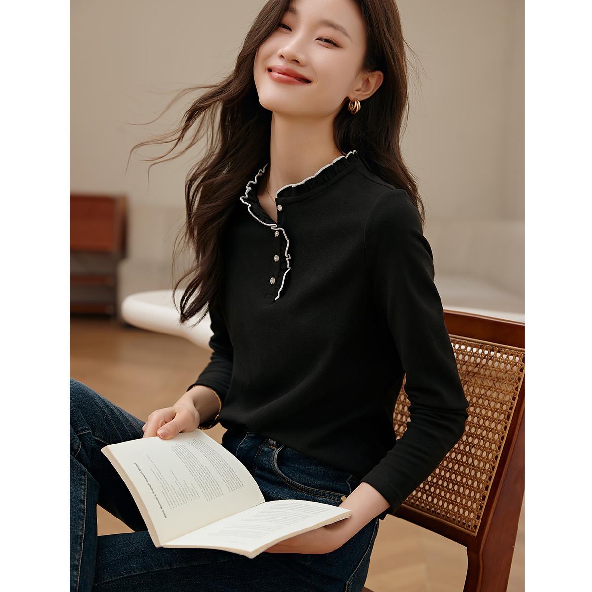 Серьги-бандажи из дерева Дизайн Базовая рубашка Новая мода Базовая рубашка Осень-Зима XXL чёрный
Серьги-бандажи из дерева Дизайн Базовая рубашка Новая мода Базовая рубашка Осень-Зима XXL чёрный