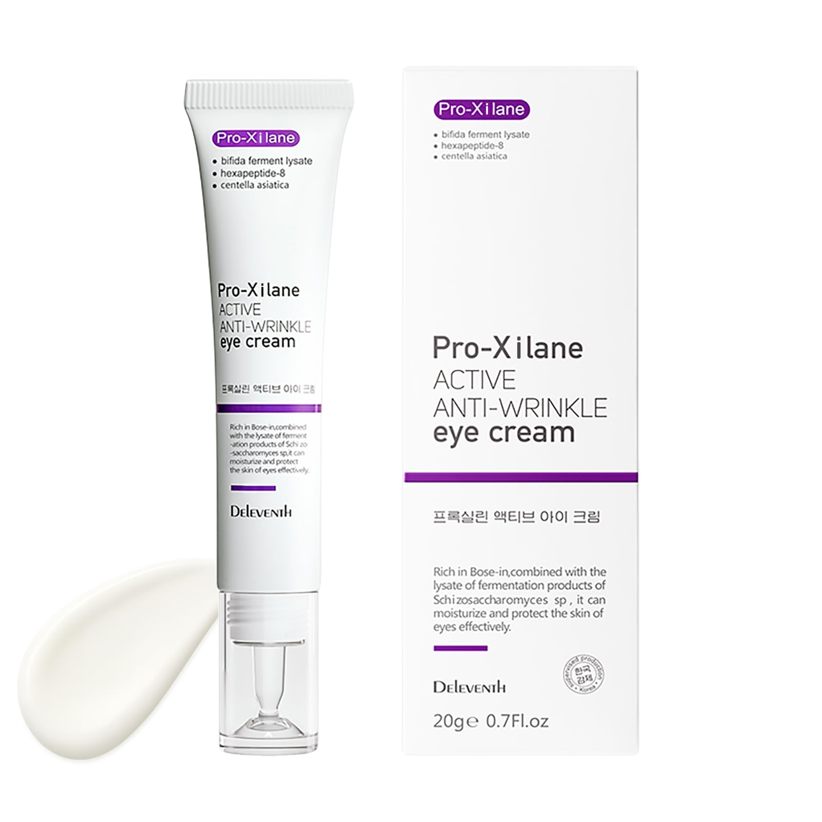 DEleventh Korean Brand Refresh Wrinkle Care Eye Cream 20g Maintains erases fine reduces dark and puffiness for bright Pro-Xilane / youthfulness,
DEleventh Korean Brand Refresh Wrinkle Care Eye Cream 20g Maintains erases fine reduces dark and puffiness for bright Pro-Xilane / youthfulness,