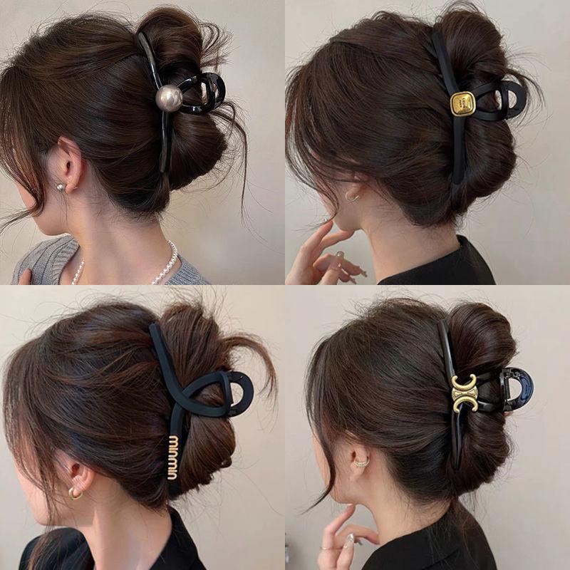 2024 Premium Black Matte Claw Clip for Thick Hair - Large Size Shark Clip Women s Updo Accessory
2024 Premium Black Matte Claw Clip for Thick Hair - Large Size Shark Clip Women s Updo Accessory
