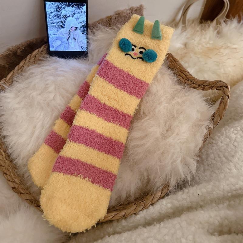 Cute and Funny Fluffy Sleep Socks, Coral Fleece Warm Socks, Winter and Autumn Cartoon Home Floor Socks, Women s Socks 1 pair
Cute and Funny Fluffy Sleep Socks, Coral Fleece Warm Socks, Winter and Autumn Cartoon Home Floor Socks, Women s Socks 1 pair