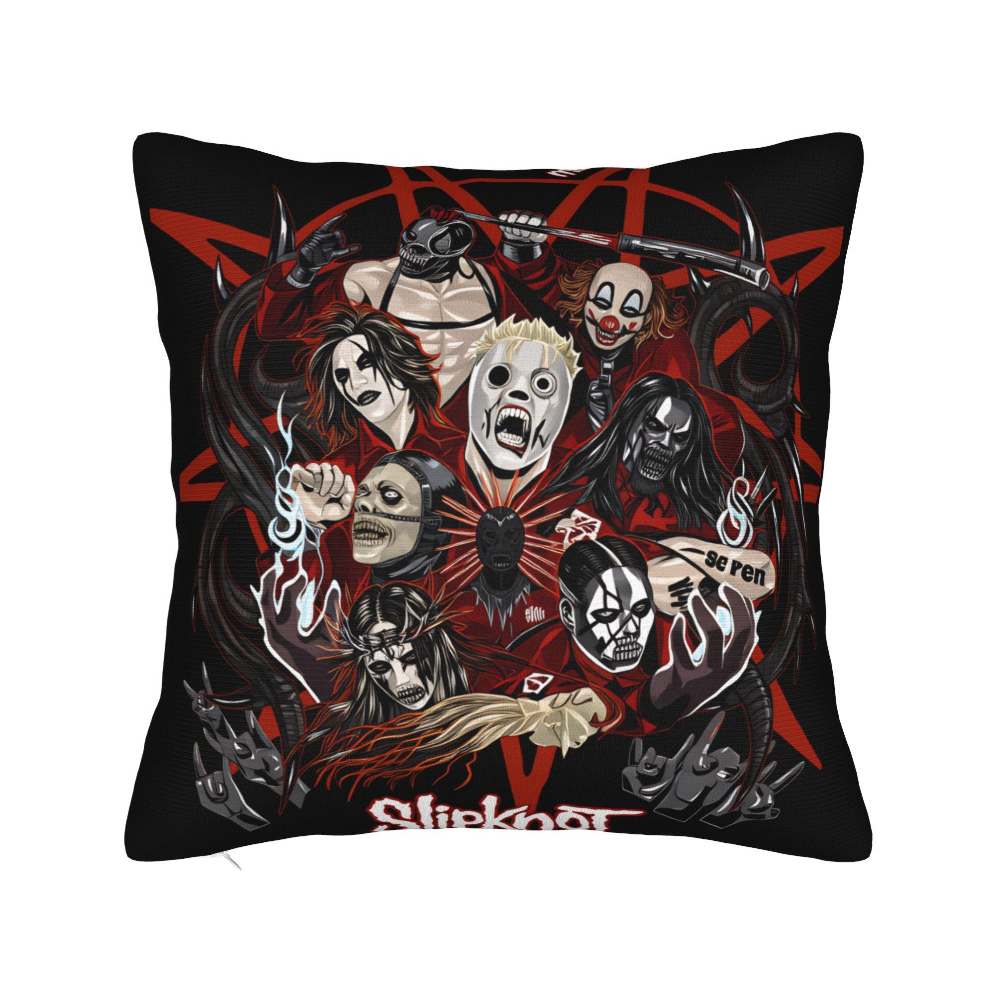 Pillow Case Slipknots Band Comfy Pillow Cover For Chair Sofa Home Decor Novelty Pillowcases 16x16Inch
Pillow Case Slipknots Band Comfy Pillow Cover For Chair Sofa Home Decor Novelty Pillowcases 16x16Inch