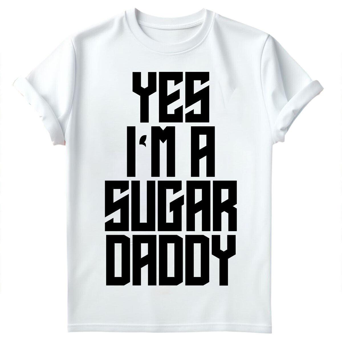 Yes I Am A Sugar Daddy Mens T Shirt Daddy Quote Lettering Fathers Day Tee #FD 4XL
Yes I Am A Sugar Daddy Mens T Shirt Daddy Quote Lettering Fathers Day Tee #FD 4XL