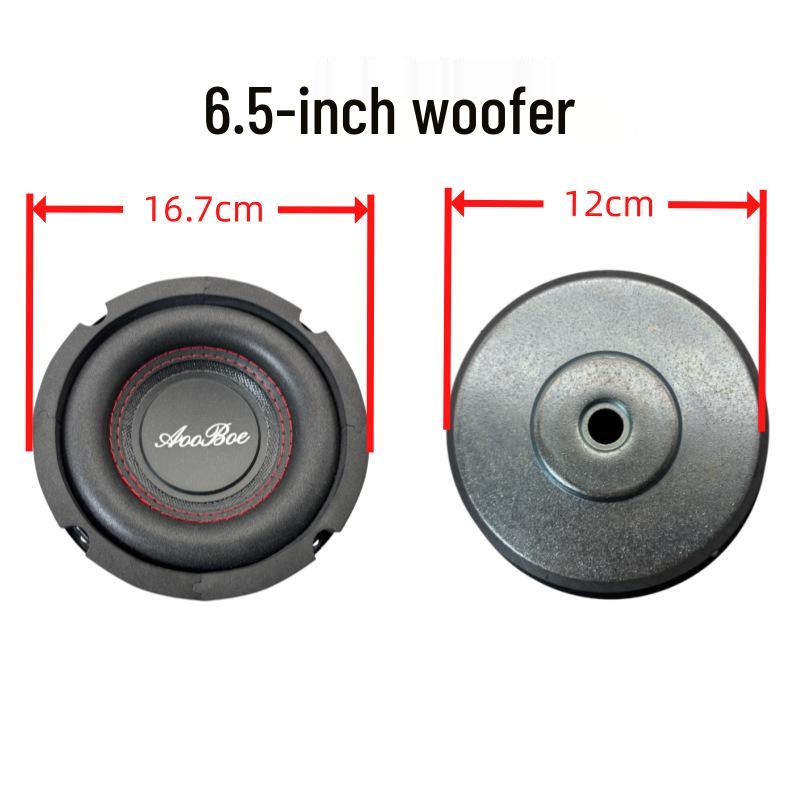 6.5 Audiophile-Grade Subwoofer: Enhanced Bass Speaker for Car or Home Audio
6.5 Audiophile-Grade Subwoofer: Enhanced Bass Speaker for Car or Home Audio