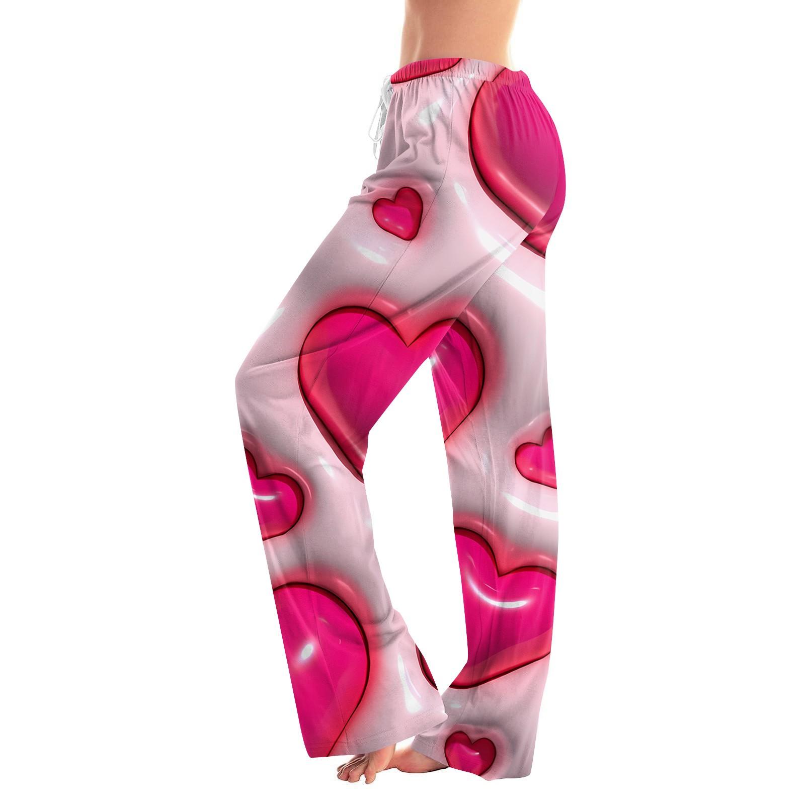 Женские повседневные прямые брюки с принтом в виде сердца ко Дню святого Валентина S горячий розовый
Женские повседневные прямые брюки с принтом в виде сердца ко Дню святого Валентина S горячий розовый