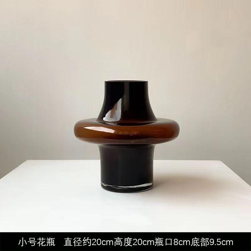 Home Decor Antique Vase Living Room Decoration Glass Vase Ornaments Dried Flowers and Hydroponic Vases
Home Decor Antique Vase Living Room Decoration Glass Vase Ornaments Dried Flowers and Hydroponic Vases