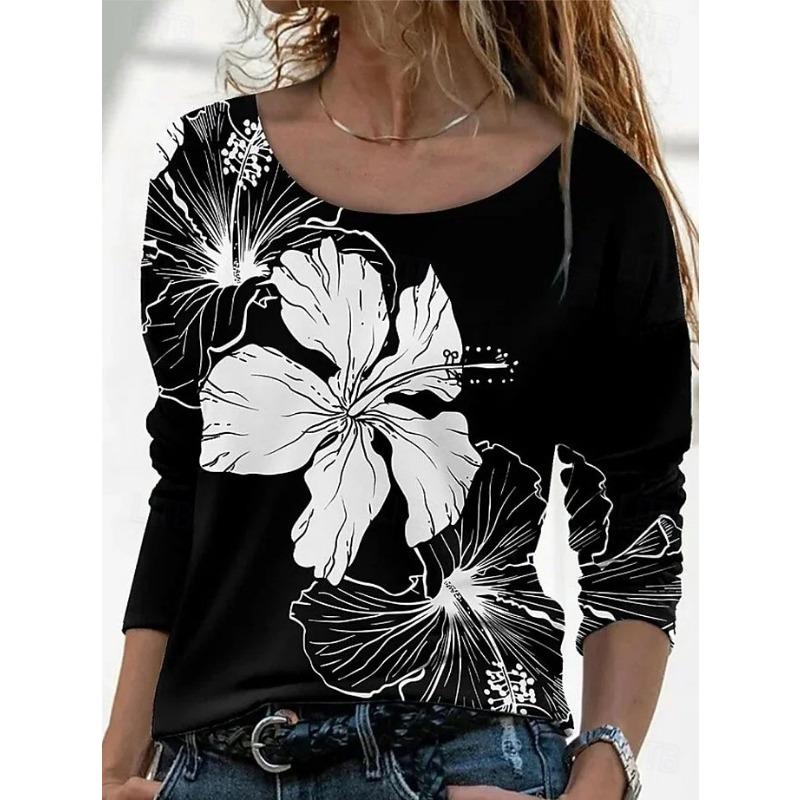 Женские повседневные топы с длинным рукавом, футболки с цветочным градиентом в стиле масляной живописи, блузка с круглым вырезом, осенне-зимний уличный стиль, пуловер XL
Женские повседневные топы с длинным рукавом, футболки с цветочным градиентом в стиле масляной живописи, блузка с круглым вырезом, осенне-зимний уличный стиль, пуловер XL