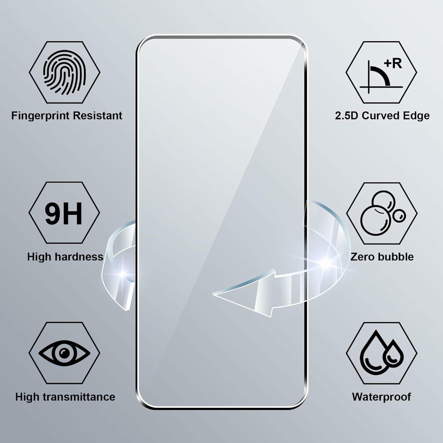 For Motorola Moto G35 5G Clear TPU Anti-Scratch Phone Case+2.5D Arc Edge Screen Protector Style A
For Motorola Moto G35 5G Clear TPU Anti-Scratch Phone Case+2.5D Arc Edge Screen Protector Style A