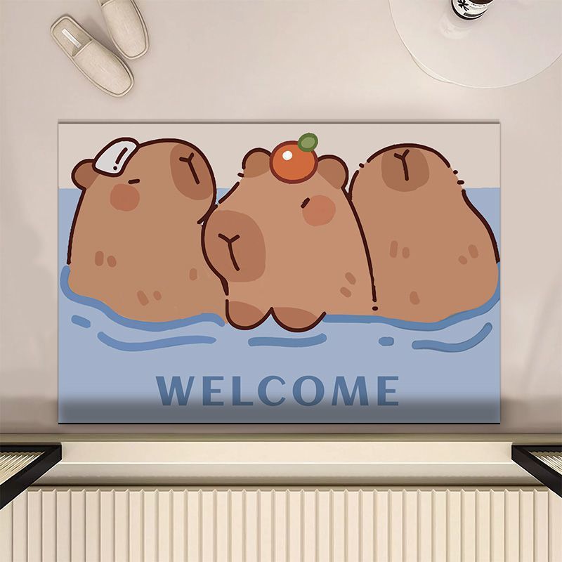 Коврик для пола из диатомовой грязи с рисунком Капибала, устойчивый к грязи, нескользящий, быстросохнущий, впитывающий, коврик для ног, туалет, ванная комната, коврик для ног 40*60cm
Коврик для пола из диатомовой грязи с рисунком Капибала, устойчивый к грязи, нескользящий, быстросохнущий, впитывающий, коврик для ног, туалет, ванная комната, коврик для ног 40*60cm