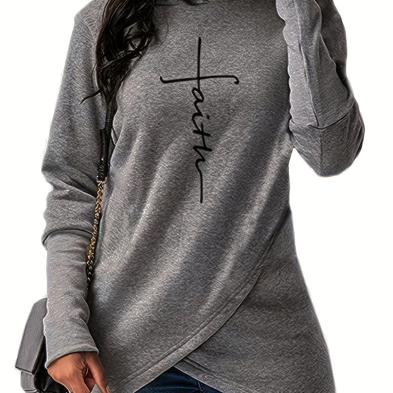 Women s Plus Size Printed Hooded Sweatshirt XXL сірий колір
Women s Plus Size Printed Hooded Sweatshirt XXL сірий колір