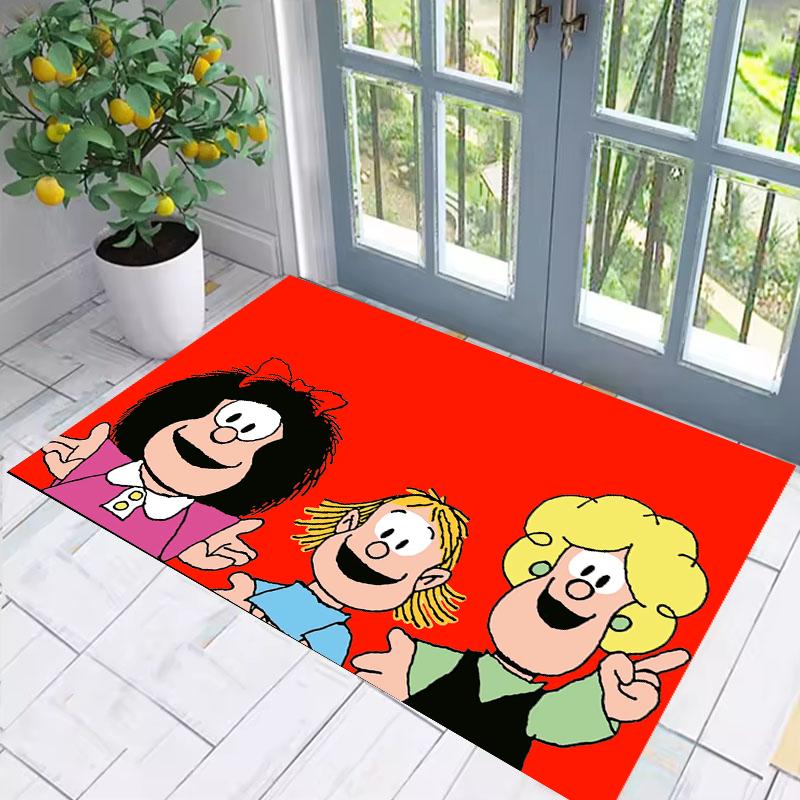 M-Mafaldas Cartoon Floor Mat Doormat Entrance Door Living Room Kitchen Rug Balcony Rug Carpet Bathroom Bath Home Foot Carpet Mat 40cmx60cm
M-Mafaldas Cartoon Floor Mat Doormat Entrance Door Living Room Kitchen Rug Balcony Rug Carpet Bathroom Bath Home Foot Carpet Mat 40cmx60cm