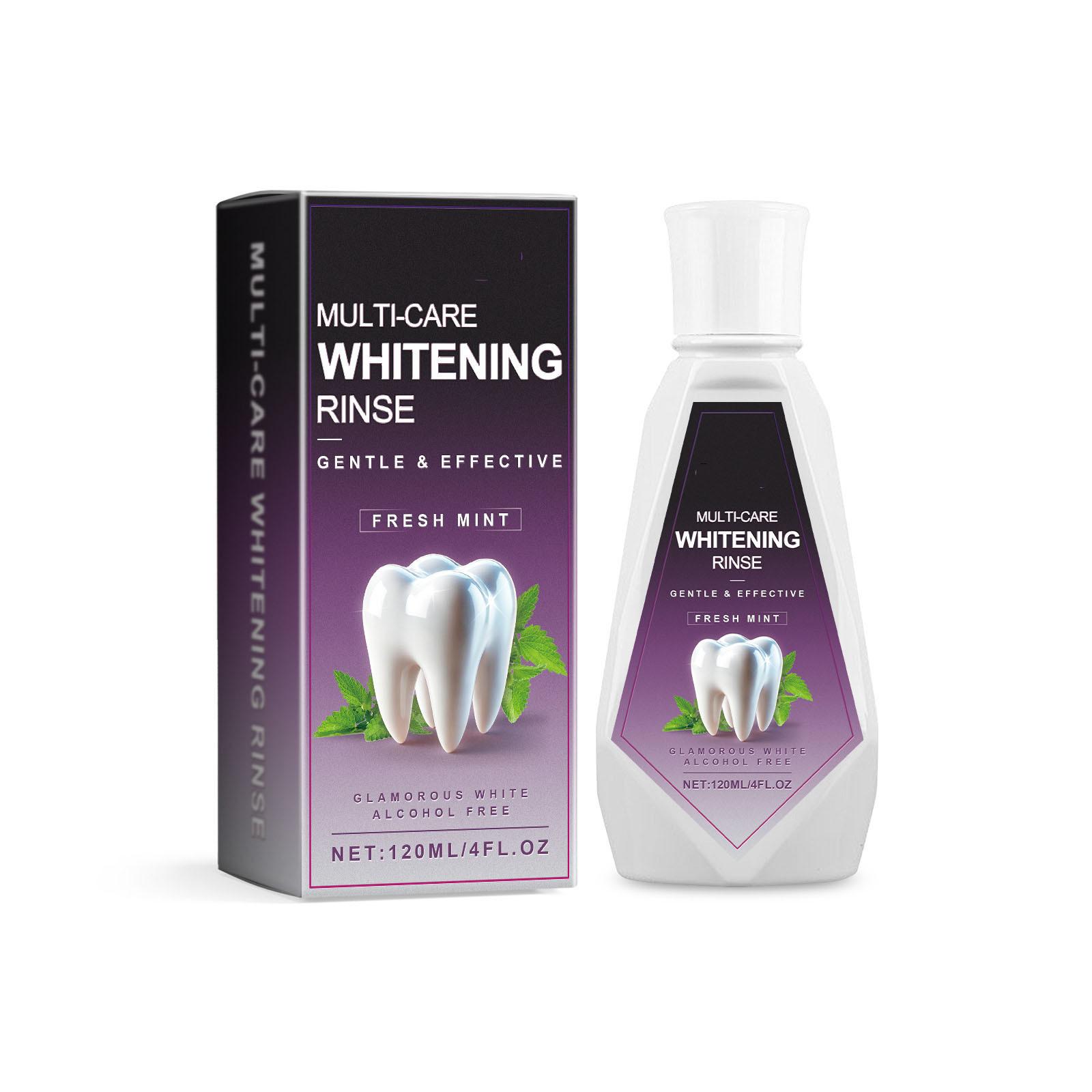 Multifunctional Whitening Mouthwash Mouthwash Helps Oral Health Freshens Breath And Whitens Teeth120ML фиолетовый
Multifunctional Whitening Mouthwash Mouthwash Helps Oral Health Freshens Breath And Whitens Teeth120ML фиолетовый