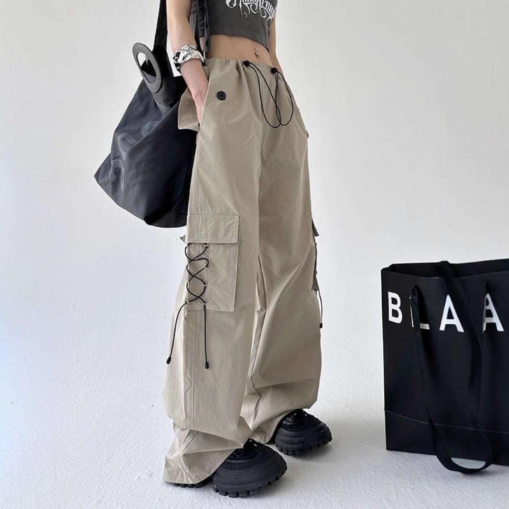 Women s Quick-Dry Khaki Cargo Pants - Summer Casual Loose Fit Retro High Street Wide-Leg Trousers XL
Women s Quick-Dry Khaki Cargo Pants - Summer Casual Loose Fit Retro High Street Wide-Leg Trousers XL
