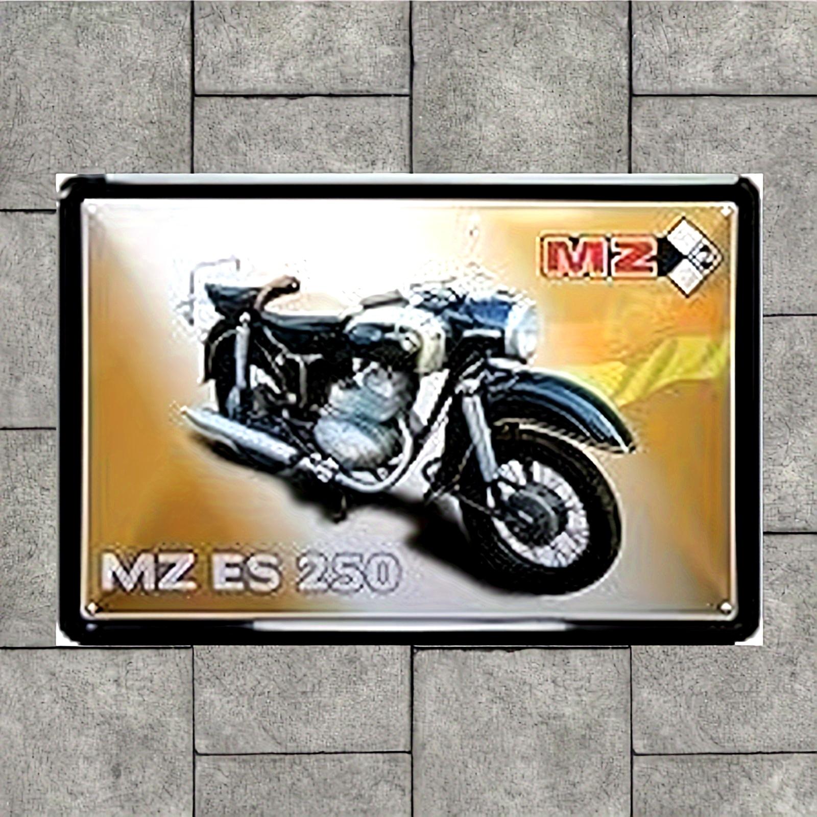 Vintage MZ ES 250 Motorcycle Tin Sign Retro GDR Historical Nostalgia Metal Wall Art Perfect Gift for Enthusiasts aluminum 20x30cm
Vintage MZ ES 250 Motorcycle Tin Sign Retro GDR Historical Nostalgia Metal Wall Art Perfect Gift for Enthusiasts aluminum 20x30cm