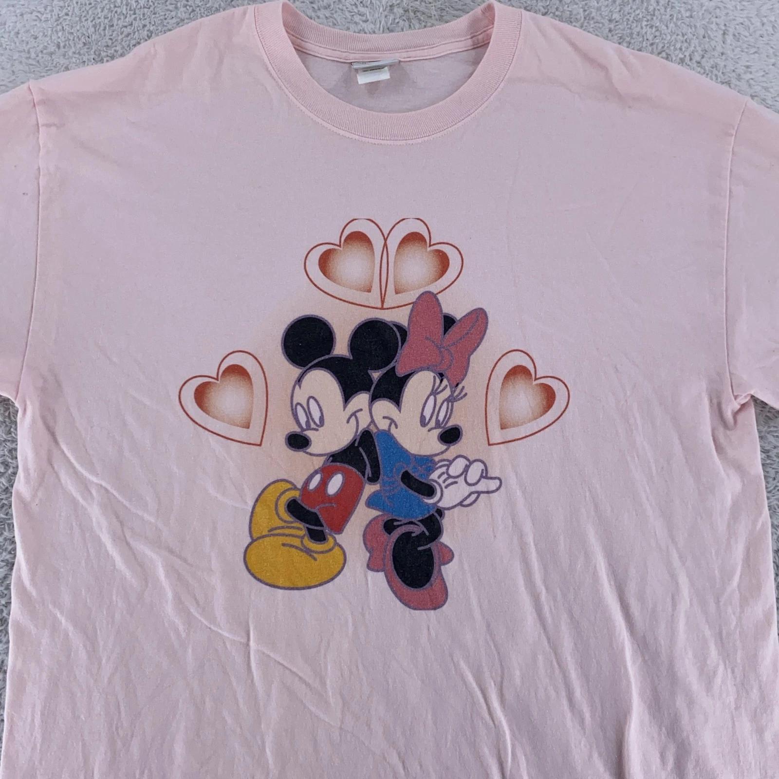 Vintage Disney Mickey Mouse Minnie Mouse Shirt Mens L/XL Hearts Cartoon Graphic M
Vintage Disney Mickey Mouse Minnie Mouse Shirt Mens L/XL Hearts Cartoon Graphic M