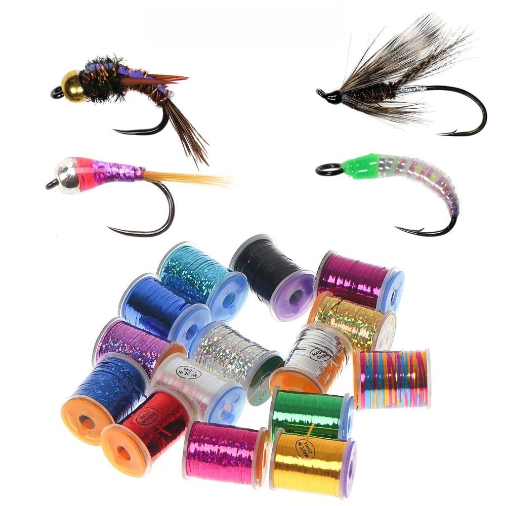 fish scales Fly Tying Materials Two Tones Lure Making Material High Quality Holographic Tinsel 2mm
fish scales Fly Tying Materials Two Tones Lure Making Material High Quality Holographic Tinsel 2mm