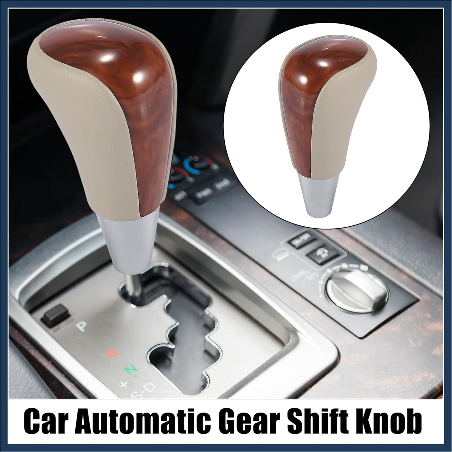 Car Automatic Gear Stick Shift Knob for Toyota RAV4 Camry Corolla for Lexus Beige Brown Stylish Design
Car Automatic Gear Stick Shift Knob for Toyota RAV4 Camry Corolla for Lexus Beige Brown Stylish Design