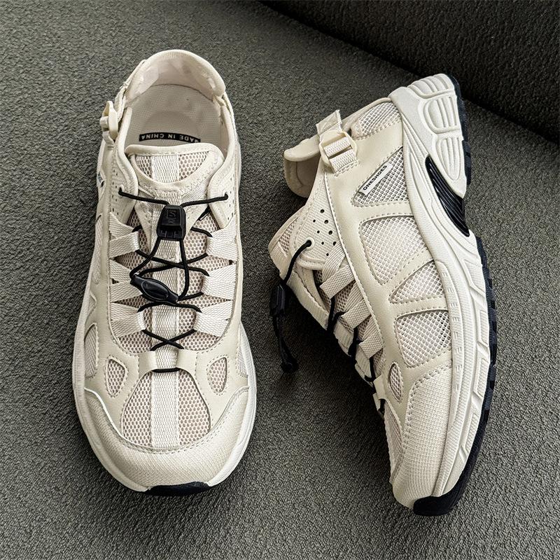 Summer new breathable mesh shoes outdoor leisure sports creek walking shoes heightened platform dad shoes 39 белый
Summer new breathable mesh shoes outdoor leisure sports creek walking shoes heightened platform dad shoes 39 белый