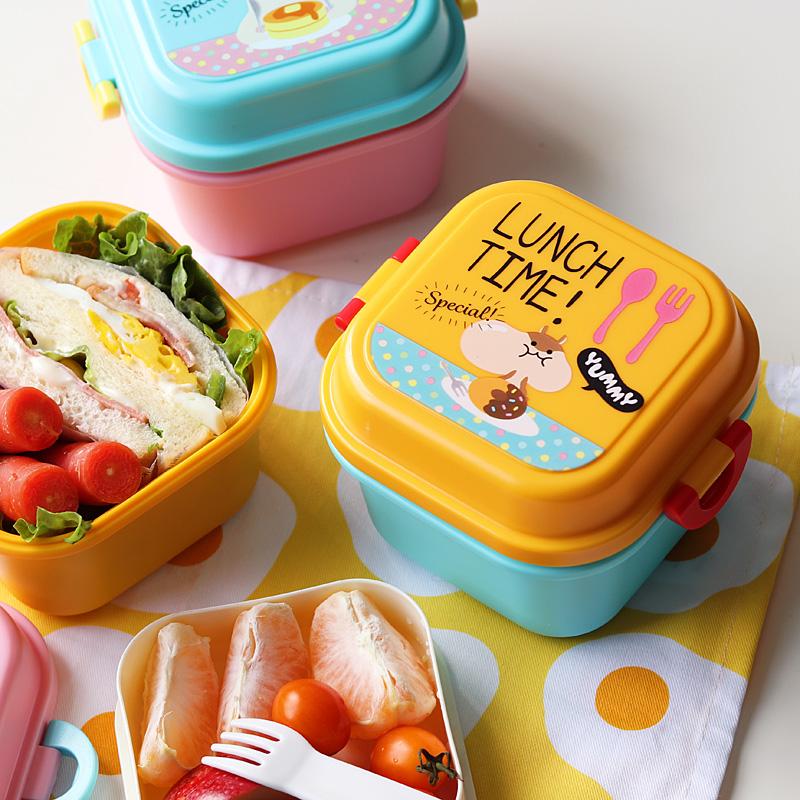 Cute Healthy Plastic Double Layer Lunch Box Cartoon Kids Bento Boxes Food Container Children Lunchbox BPA Free as show
Cute Healthy Plastic Double Layer Lunch Box Cartoon Kids Bento Boxes Food Container Children Lunchbox BPA Free as show